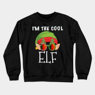 Christmas  I'm The Cool Cameroonian Elf - Gift for Cameroonian From Cameroon Crewneck Sweatshirt